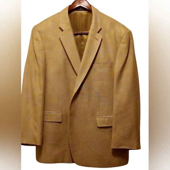 Ralph Lauren - NWOT - Beige, 46 Regular Sport Jacket, 3 Inside Pockets, - Picture 4 of 12